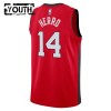 Maillot Basket Enfant Miami Heat Tyler Herro 2024-25 Nike City Edition Rouge Swingman
